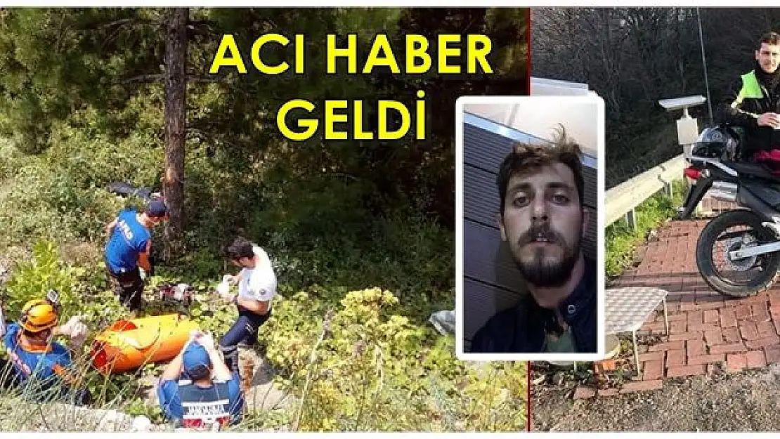 Motosikletli gençten acı haber geldi