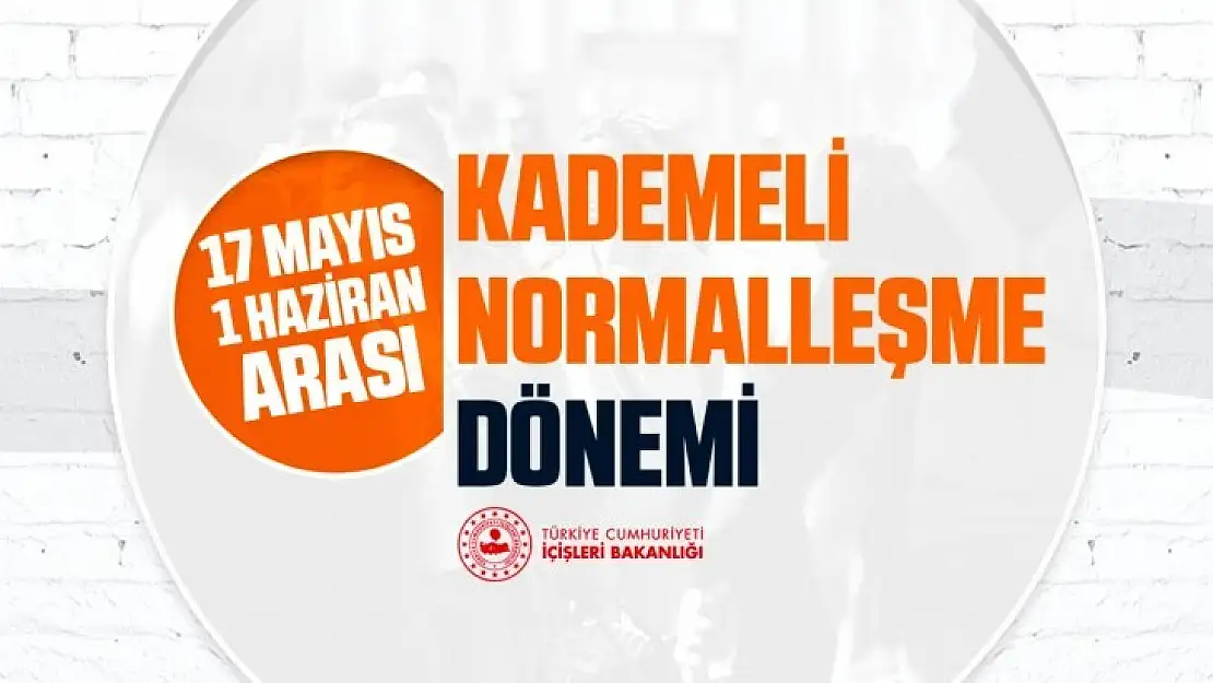 Normalleşme genelgesi yayınlandı