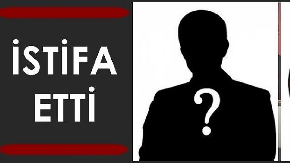 O isim istifa etti!