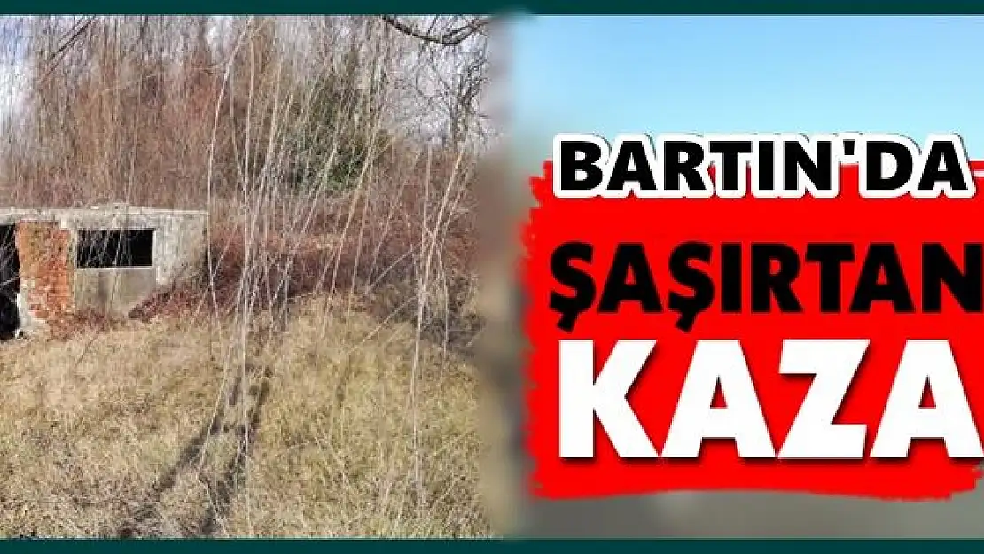 O yolda şaşırtan kaza