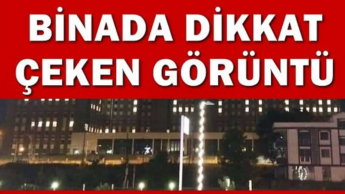 Öğrenci yurdunda anlamlı görüntü
