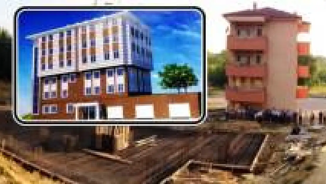 Öğrenci Yurdunun Temeli dualarla atıldı