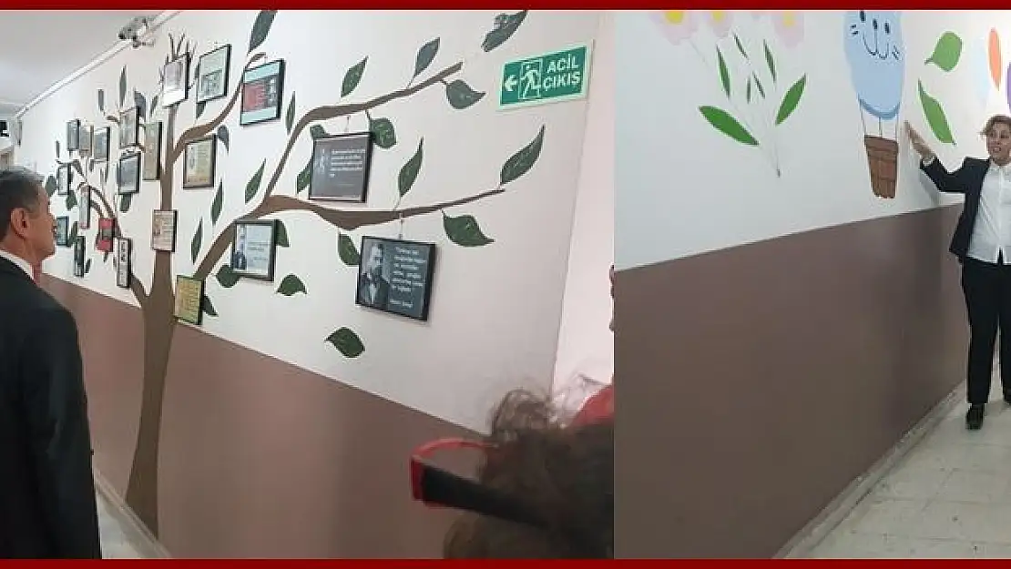 Okul koridorları bakın ne hale geldi