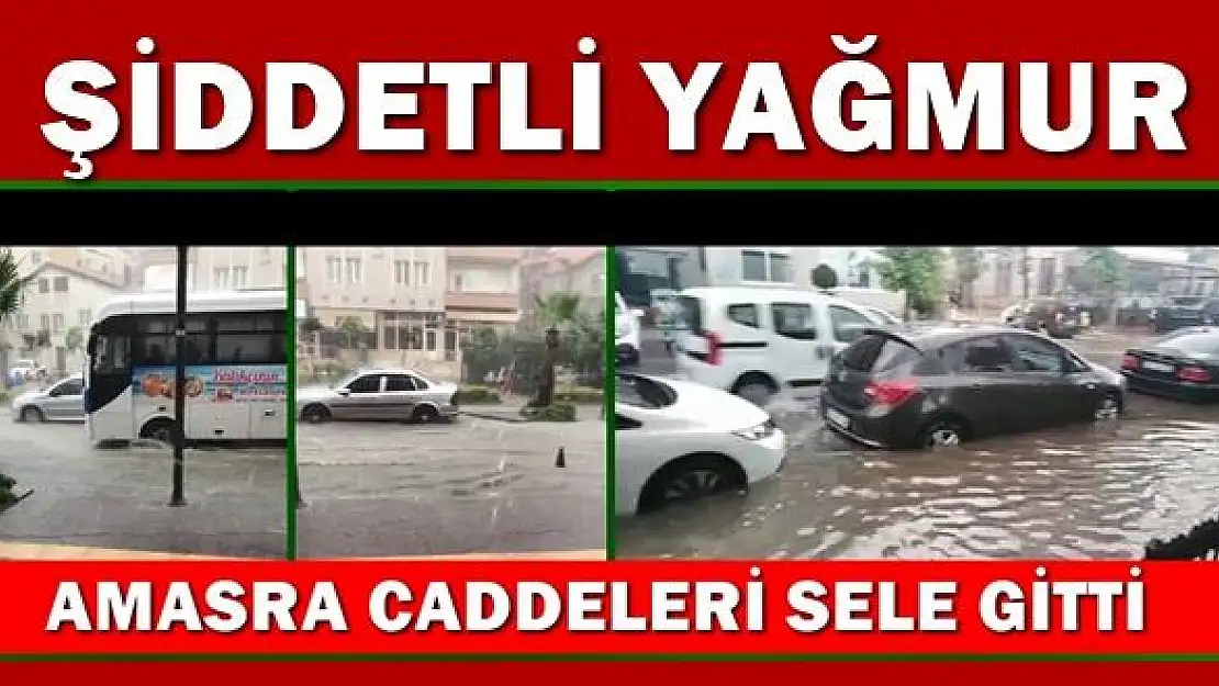 Önce hortum, arkasından sel