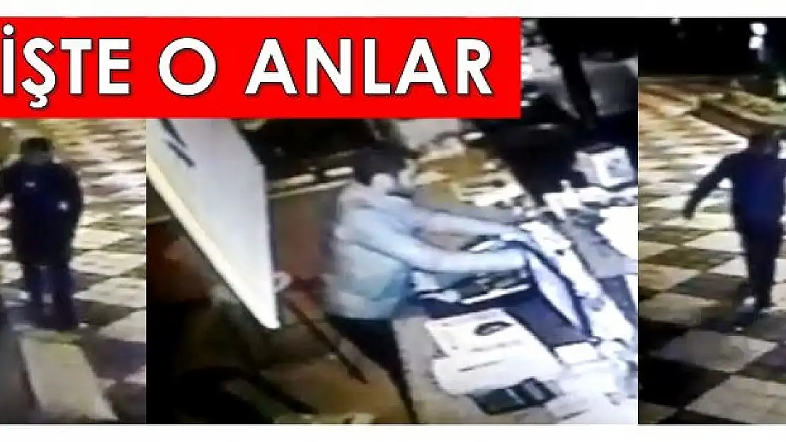 Önce kameraya, sonra polise yakalandı!