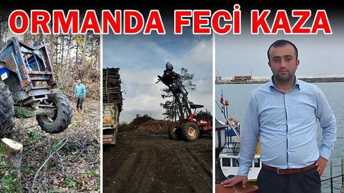 Ormanda feci kaza, 1 ölü
