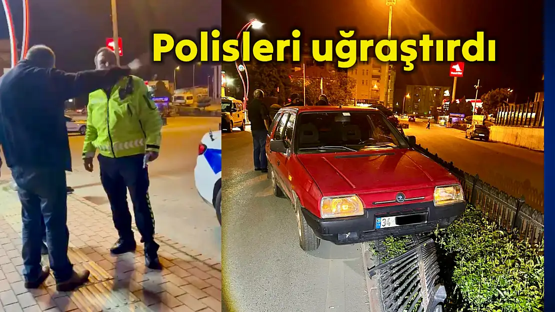 Orta refüje çıktı, polisi uzun süre uğraştırdı
