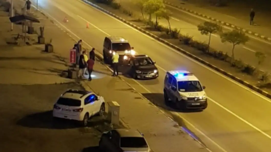 Ortalığı karıştıran sürücü karakola götürüldü