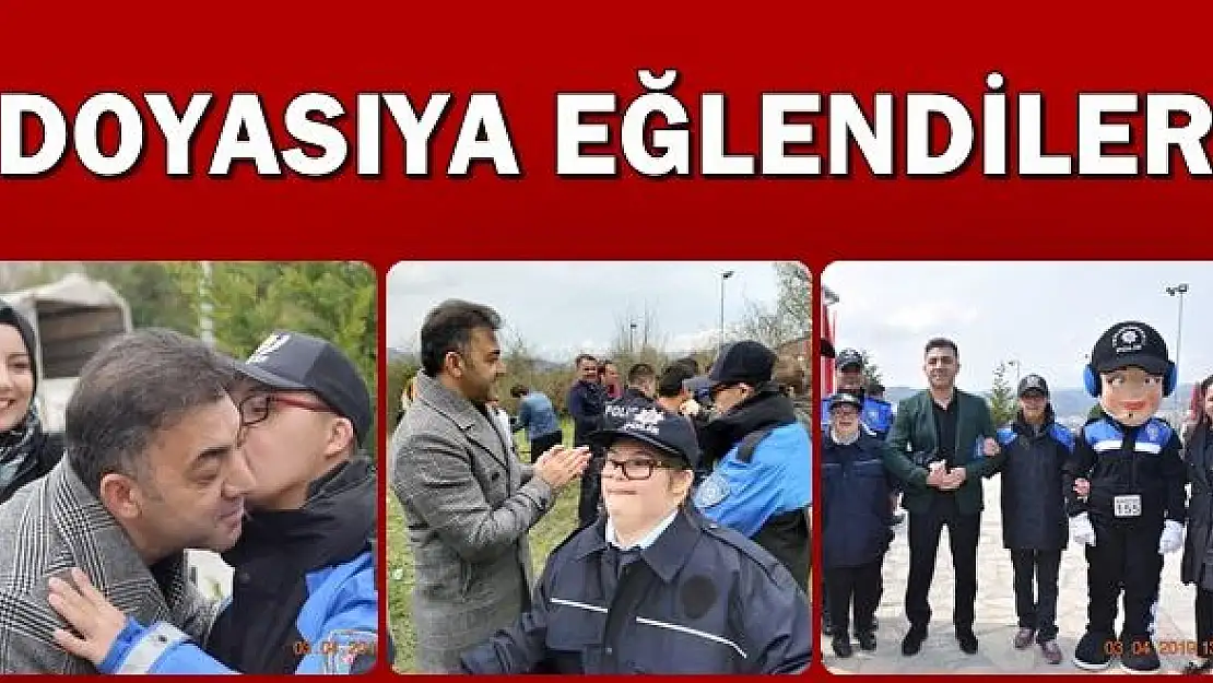 Otizm ve Down Sendromlu Çocuklar için şenlik 