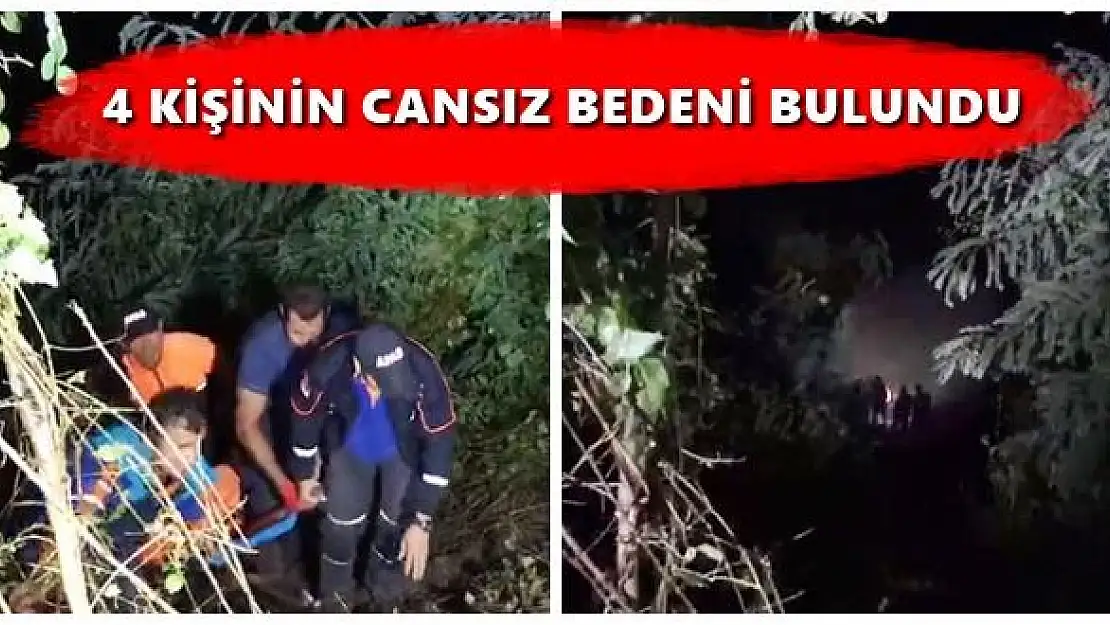 Otomobil baraja uçtu, 4 kişi boğuldu