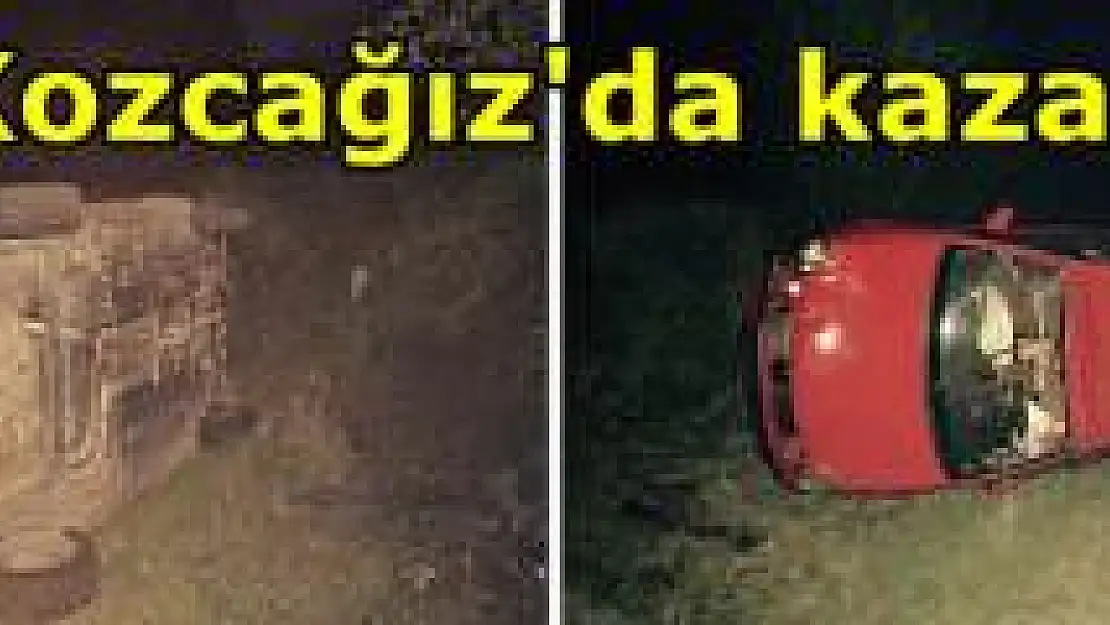 Otomobil Takla Attı:4 Yaralı