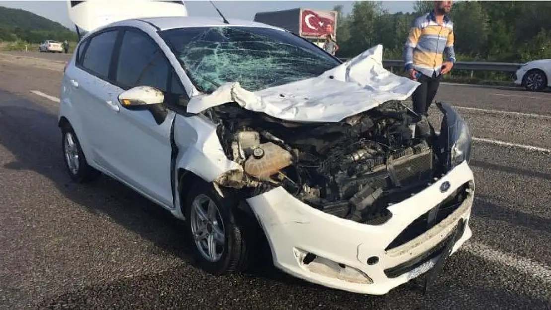 Otomobilin hurdaya döndü, 1 can gitti