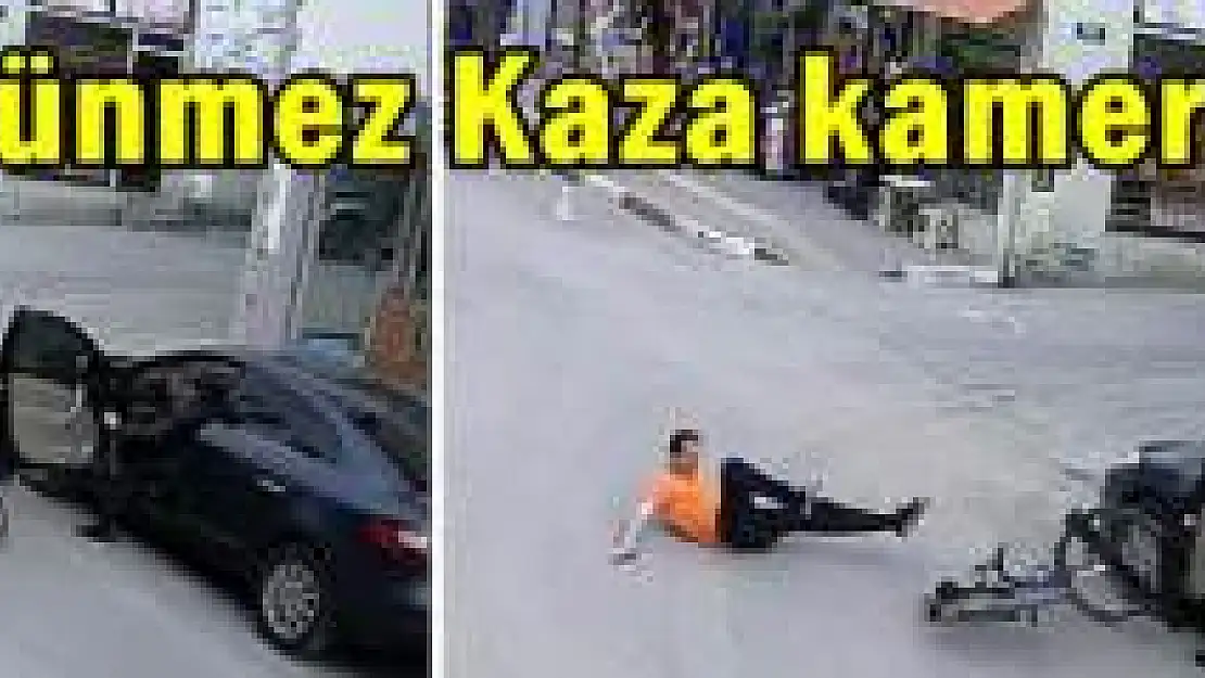 Otomobilin kapısı açılınca olan oldu