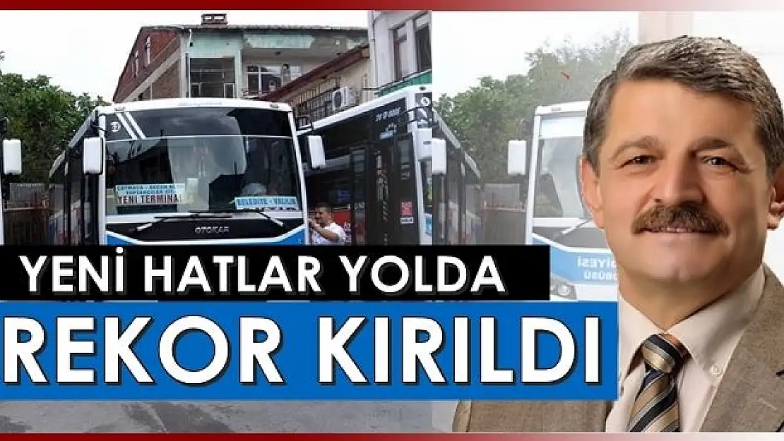 Özel Halk Otobüslerinde Rekor 