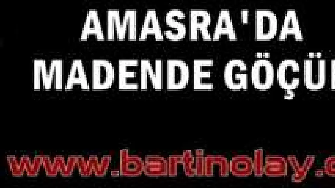 ÖZEL MADEN OCAĞINDA GÖÇÜK 