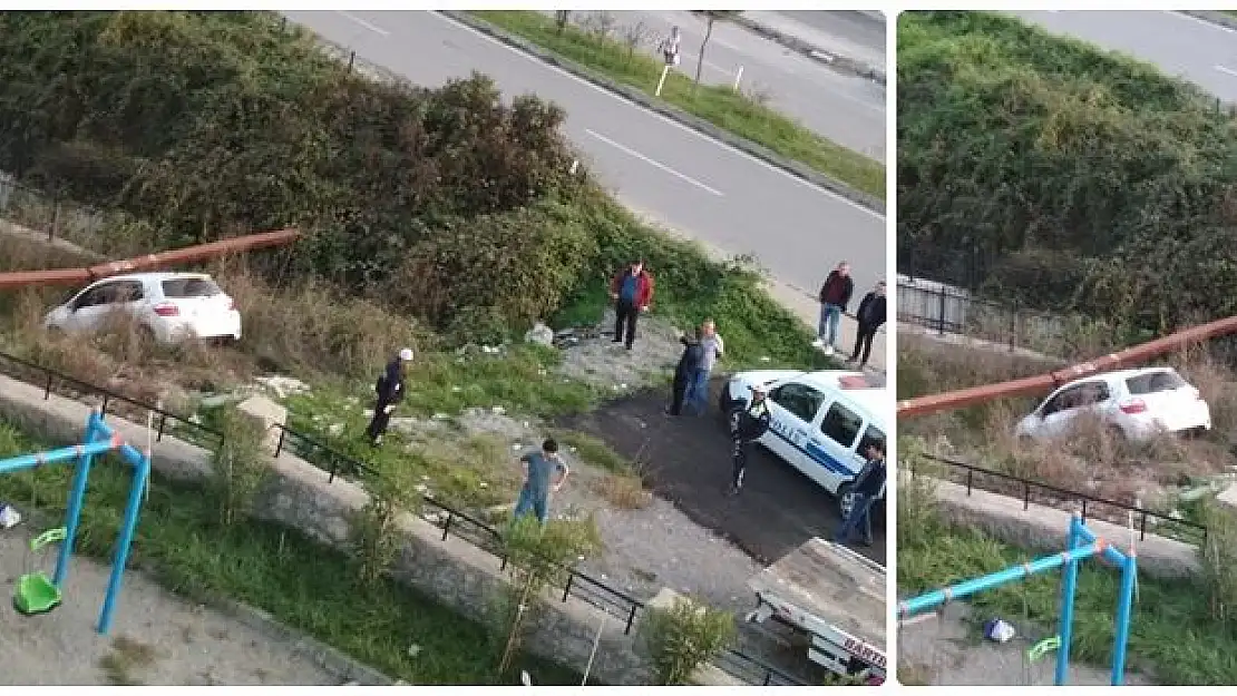 Park halindeki otomobil kaydı