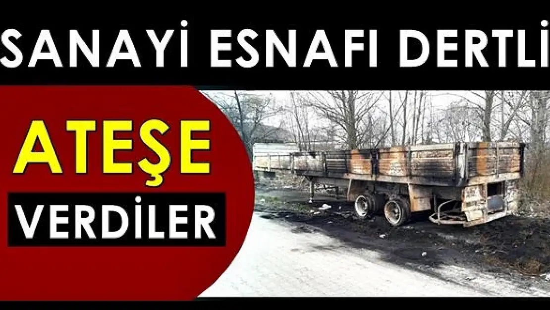 Park halindeyken yaktılar
