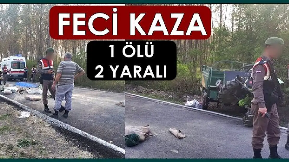 Patpat kazası, 1 ölü 2 yaralı