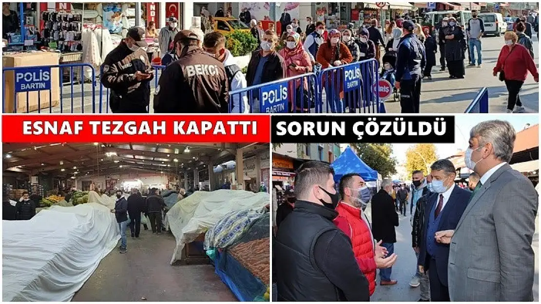 Pazarcılar tezgah kapattı, bakın neler yaşandı