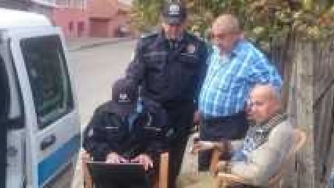 Polis Rahatsız Şahsın İfadesini Evinde Aldı
