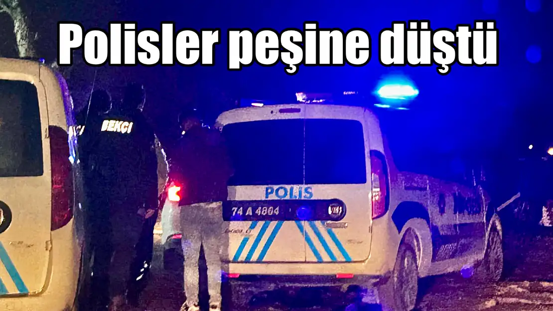 Polisler peşine düştü