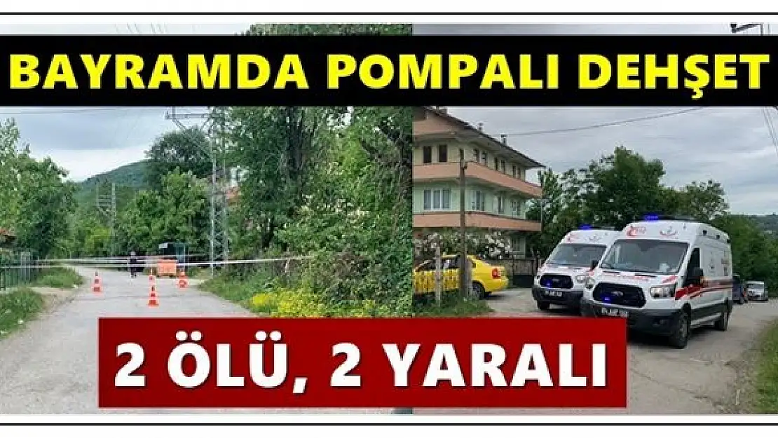 Pompalı tüfekle dehşet saçtı