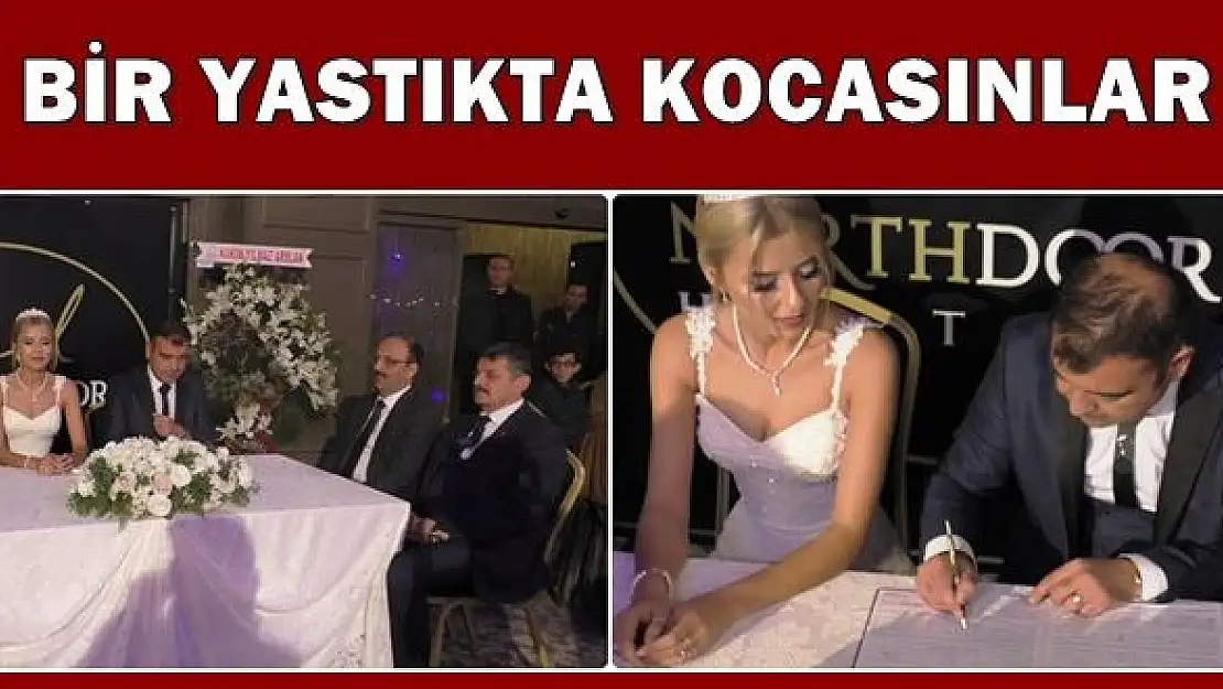 Protokol bu düğünde buluştu