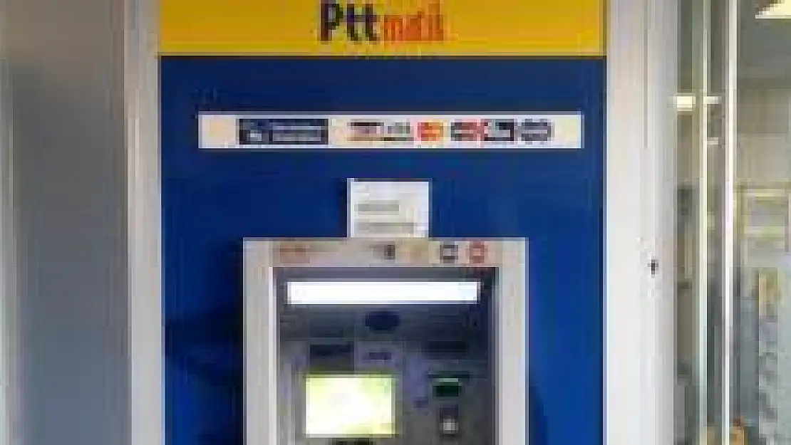 PTT Koskoca Bartın'da bir ATM ile hizmet veriyor