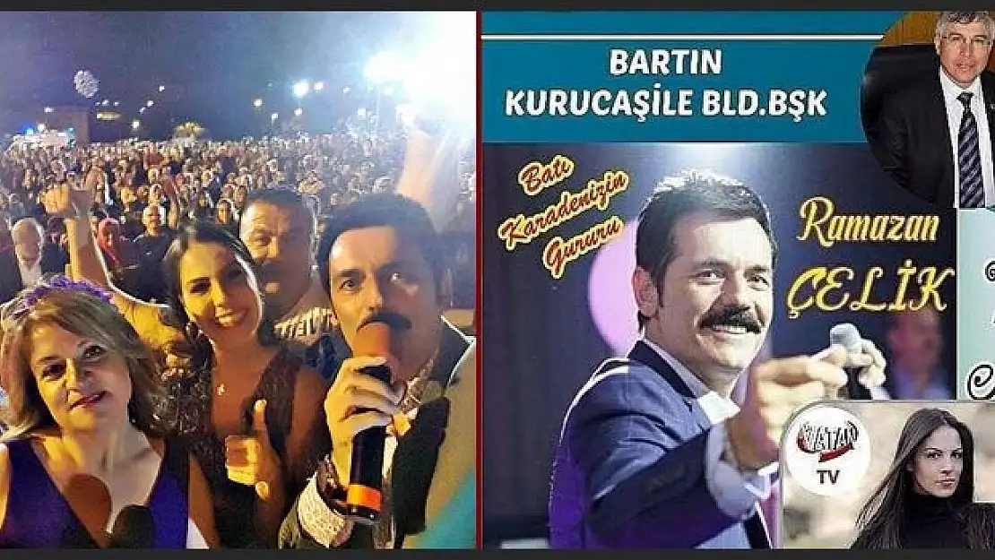 Ramazan Çelik Kurucaşile'de coşturdu