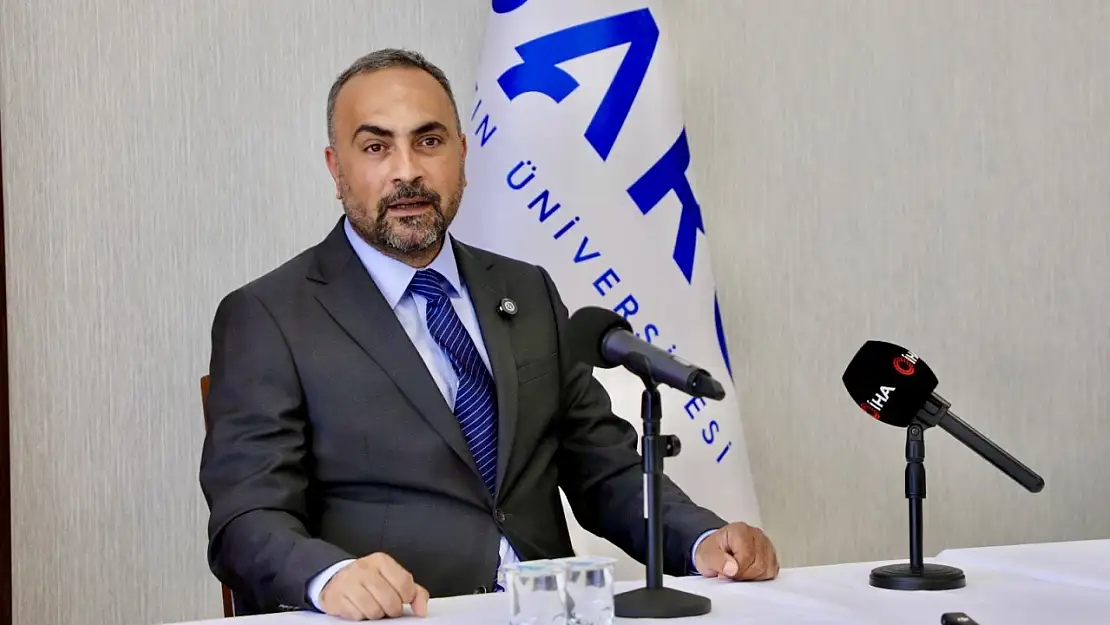 Rektör üç prensibini açıkladı