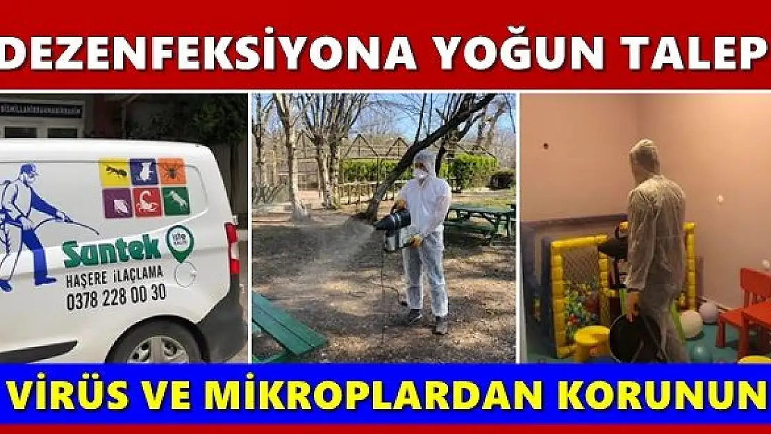 Sağlığınızı dezenfektan ile koruyun