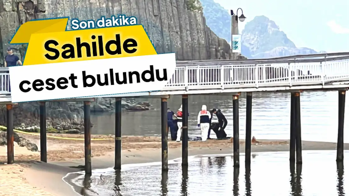 Sahilde ceset bulundu