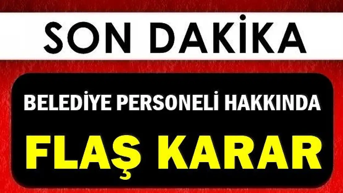 Sahte evrak düzenleyen personelin akıbeti