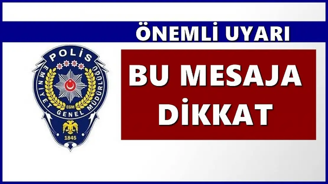 Sakın bu oltaya gelmeyin