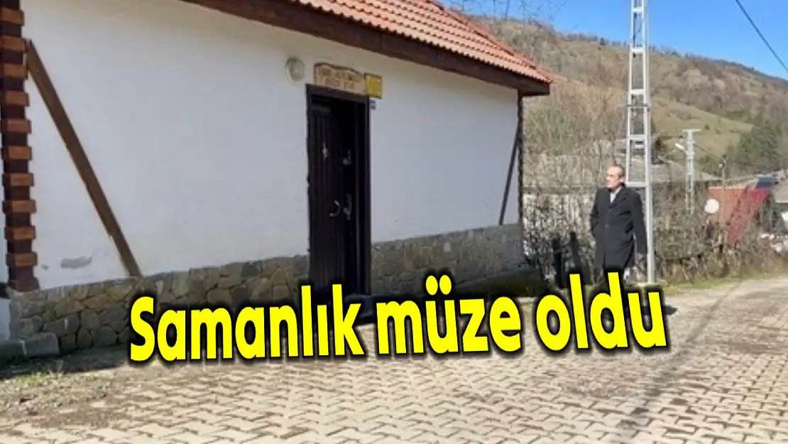 Samanlığı müzeye çevirdi