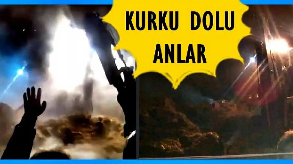 Samanlıkta Çıkan Yangın Korkuttu