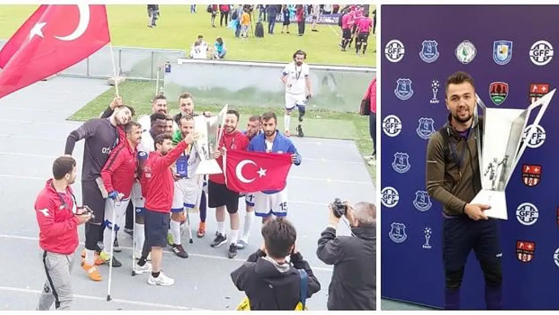 Şampiyonlar liginde kupa kaldıran Bartınlı