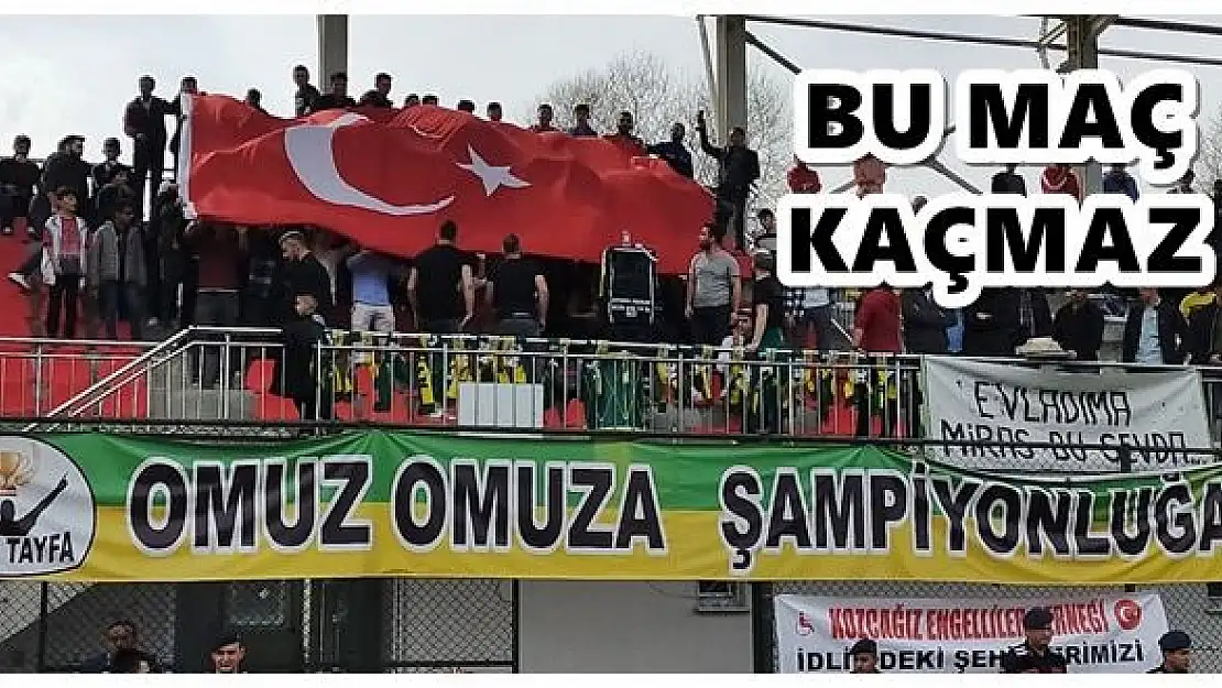 Şampiyonluk yolunda kritik maç