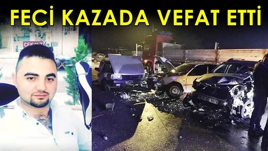 Sanayi çıkışında 3 araç birbirine girdi
