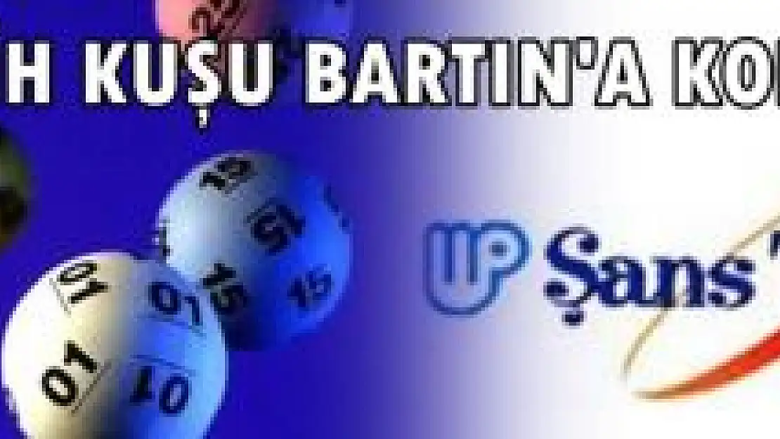 Şans Topu Talihlisi Bartın'dan