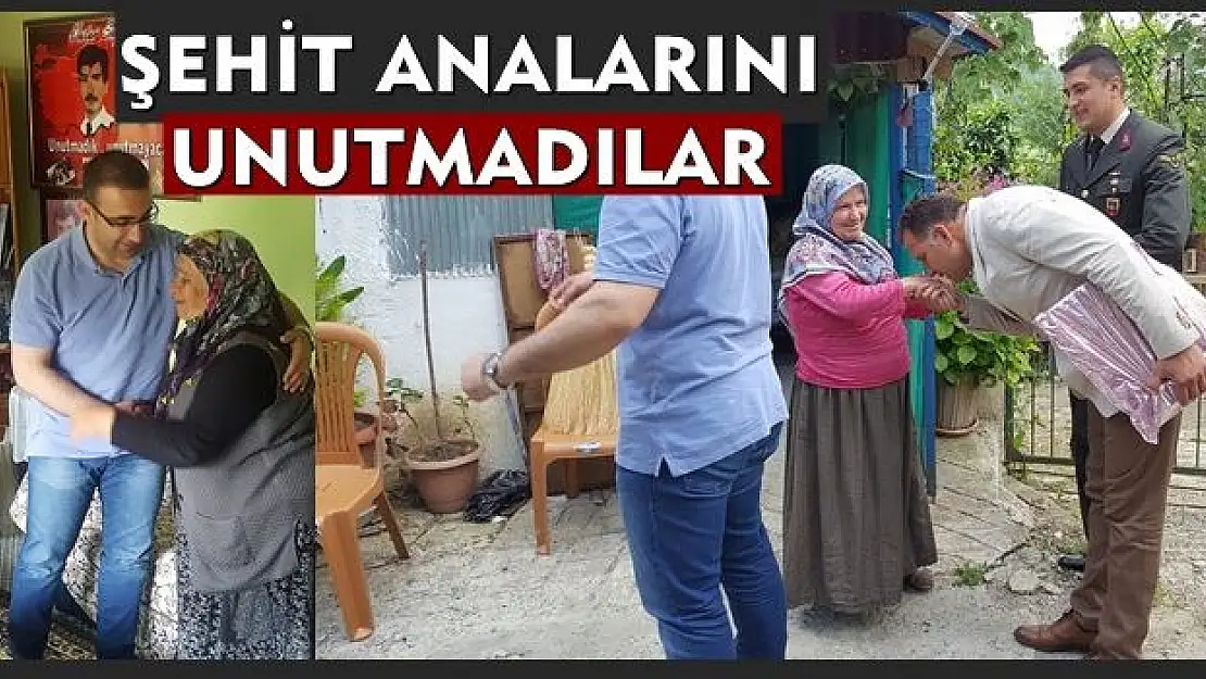 Şehit Annelerine anlamlı ziyaret