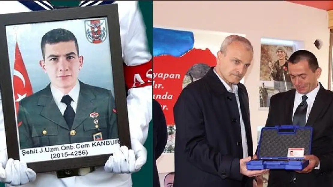 Şehit babası gözyaşlarına hakim olamadı