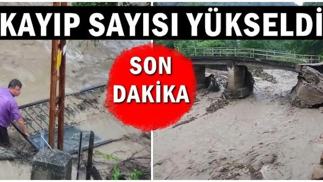 Sel felaketinde kayıp ikiye yükseldi