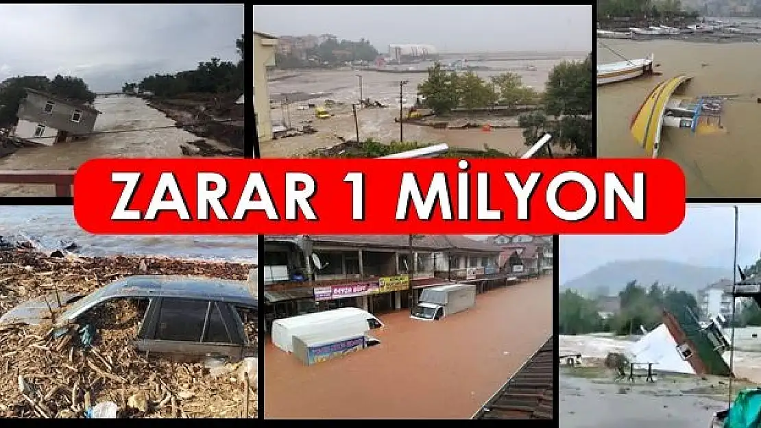 Sel felaketinin zararı açıklandı