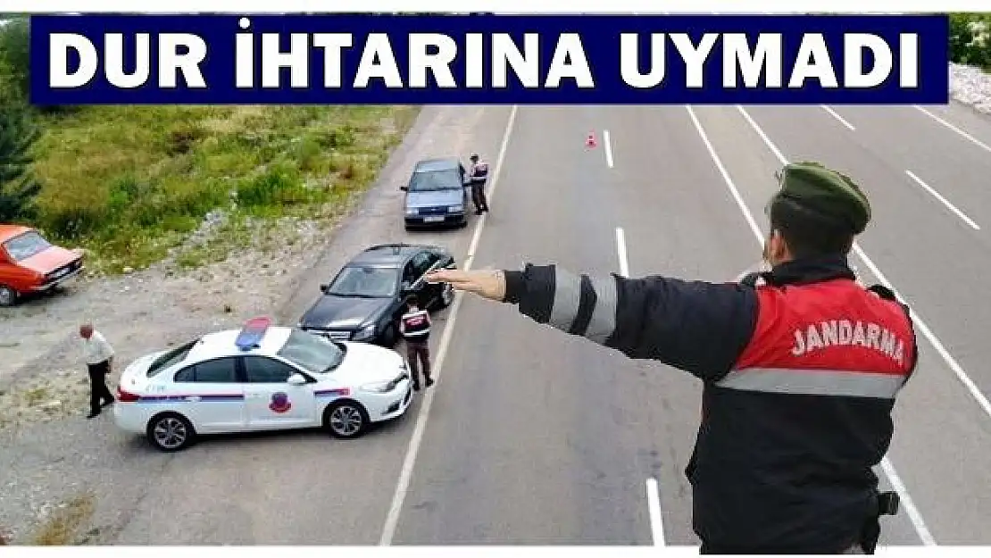 Sen misin kontrol noktasından kaçan!