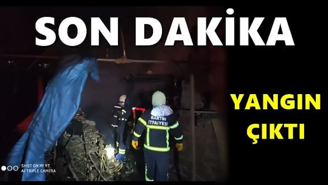 Sıcak dakikalar, yangın çıktı