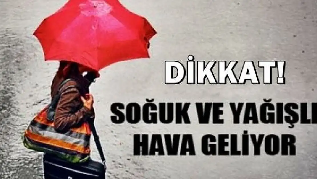 Sıcaklık azalıyor, Yağmur Geliyor