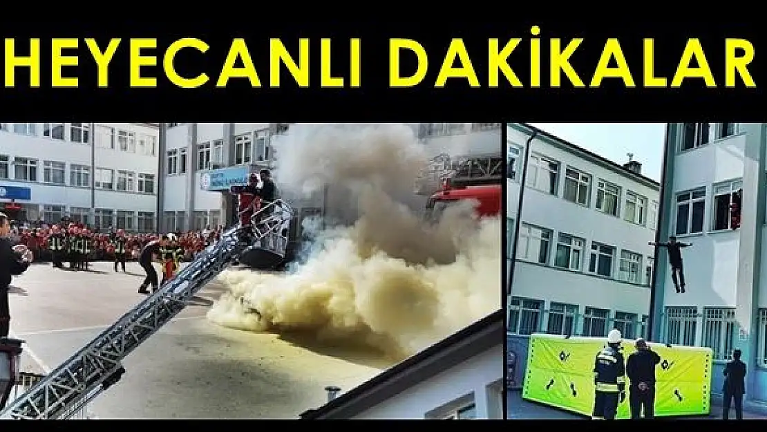 Siren sesleri duyuldu, camdan atlayanlar oldu