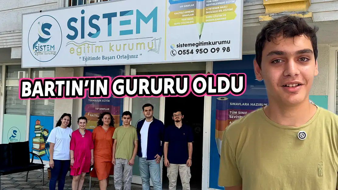Sistem'le kazandı, Bartın'ın Gururu oldu
