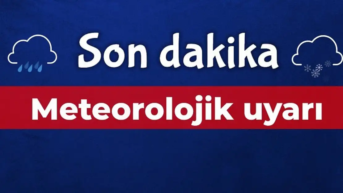 Soğuk ve yağışlı hava geliyor